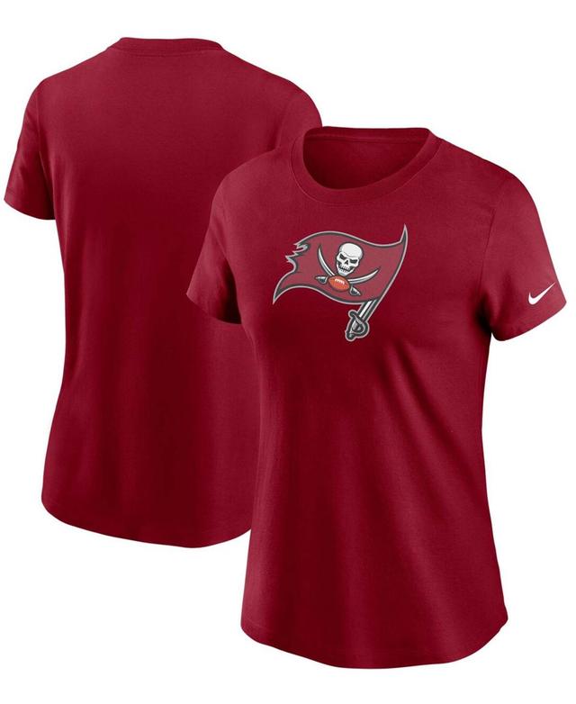 Nike Womens Tampa Bay Buccaneers Logo Essential T-Shirt Product Image