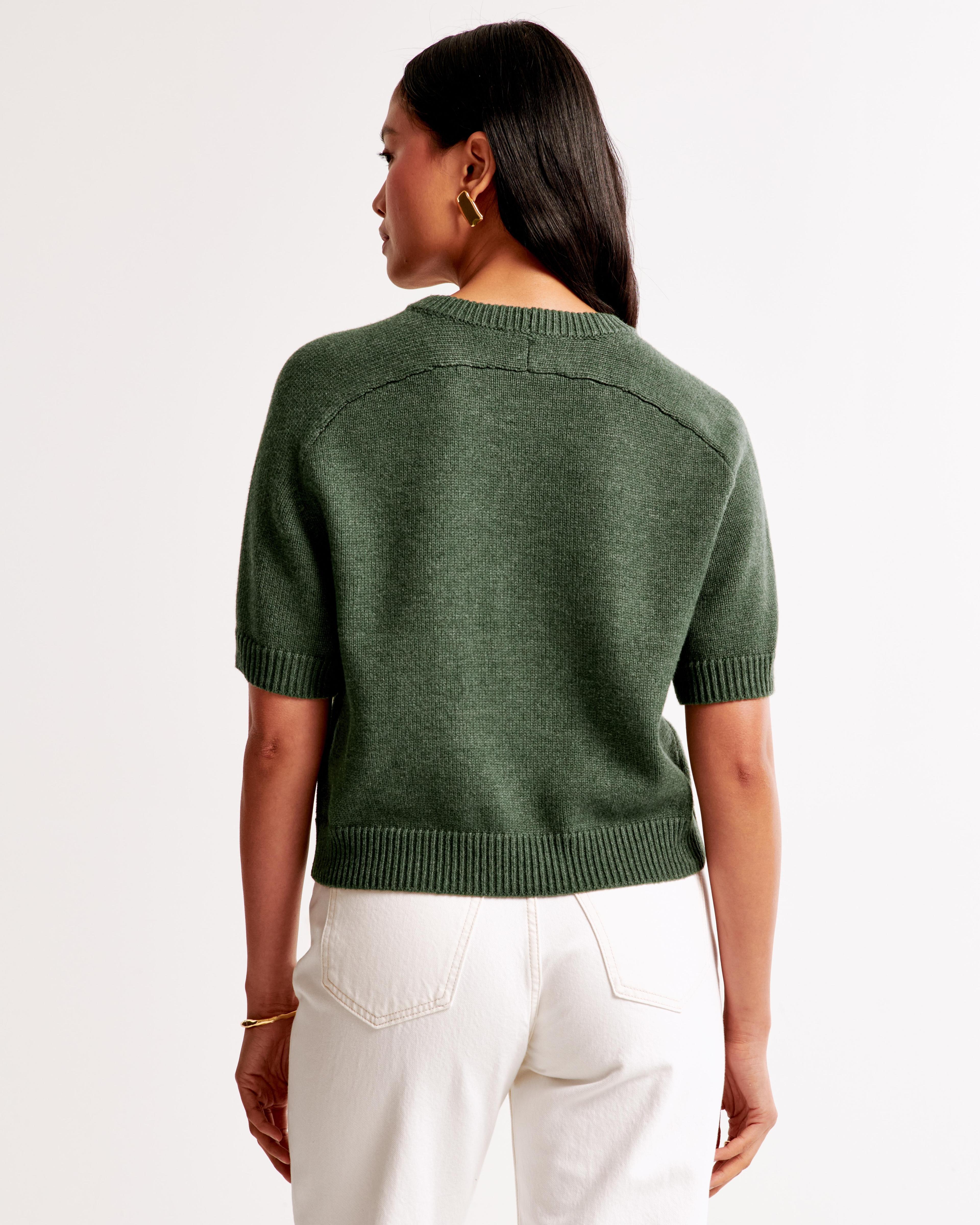 The A&F Madeline Crew Sweater Tee Product Image