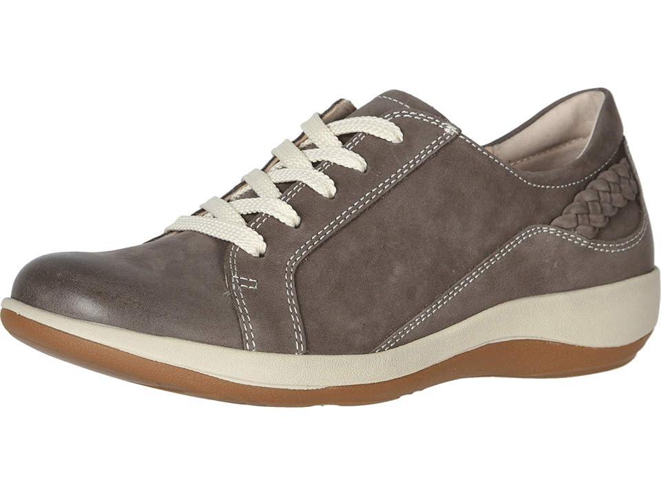 Aetrex Dana Lace-Up Leather Braided Detail Oxfords Product Image