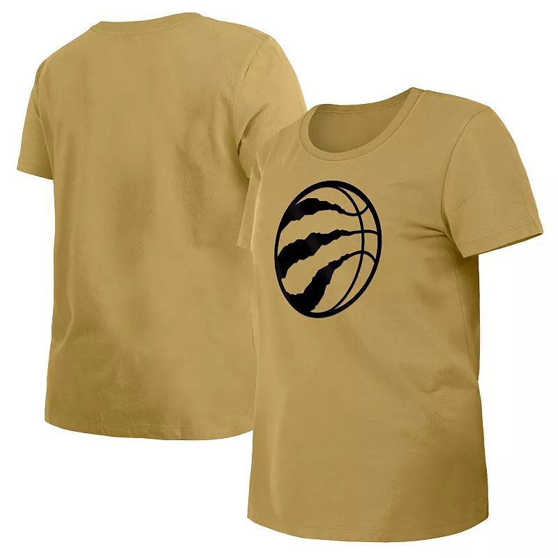 Womens New Era Tan Toronto Raptors 2023/24 City Edition T-Shirt Product Image