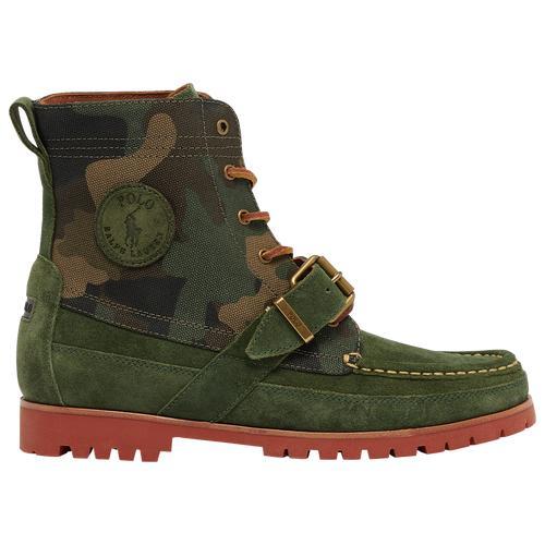 Polo Ralph Lauren Mens Polo Ralph Lauren Polo Ranger - Mens Shoes Multi Color/Olive Product Image