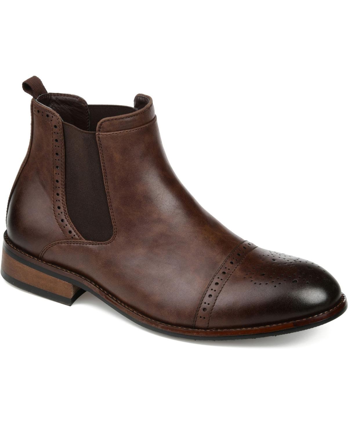 Vance Co. Garrett Mens Cap Toe Chelsea Boot Product Image