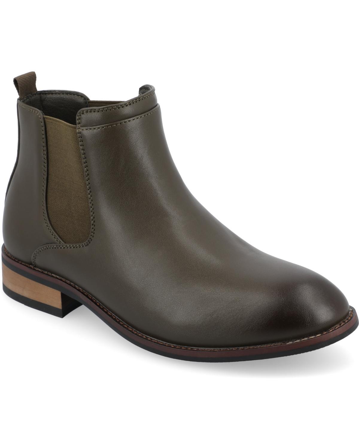 Vance Co. Landon Mens Chelsea Boots Brown Product Image