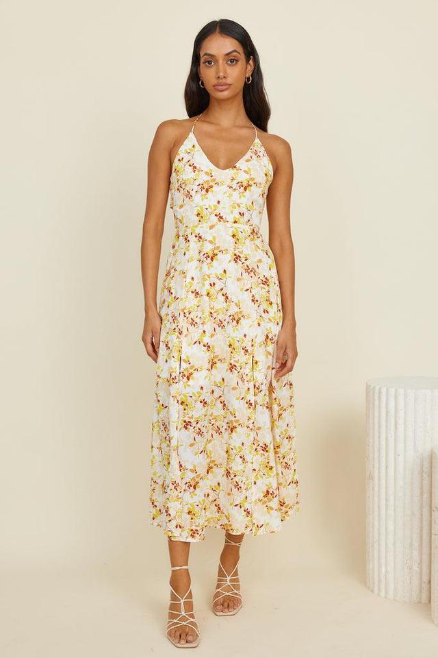 Adore You Maxi Dress Yellow Product Image