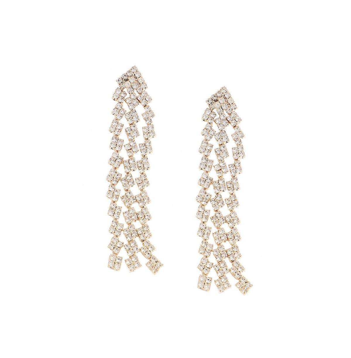 Sohi Womens Bling Drop Earrings Product Image