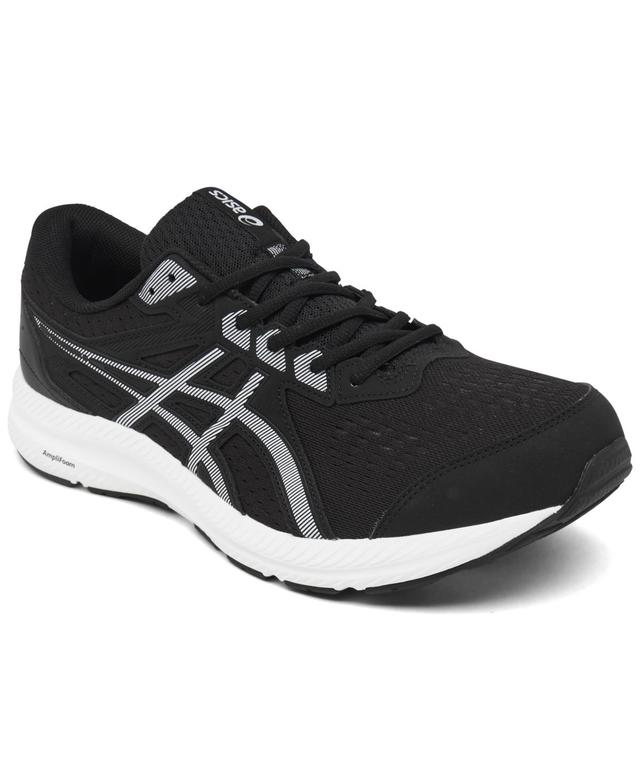 Asics Mens Gel-Contend 8 Extra Wide Width Running Sneakers from Finish Line - Grey Product Image