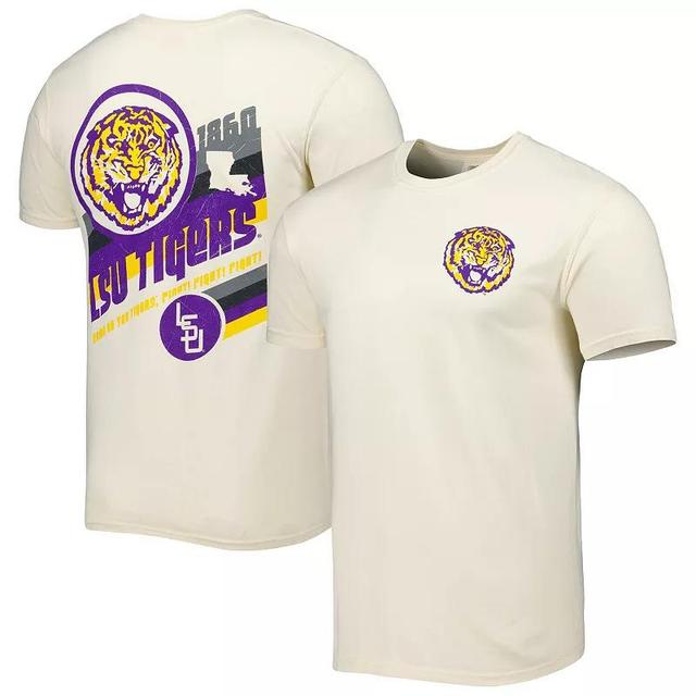 Mens Cream LSU Tigers Vault Vintage Comfort Color T-Shirt Product Image