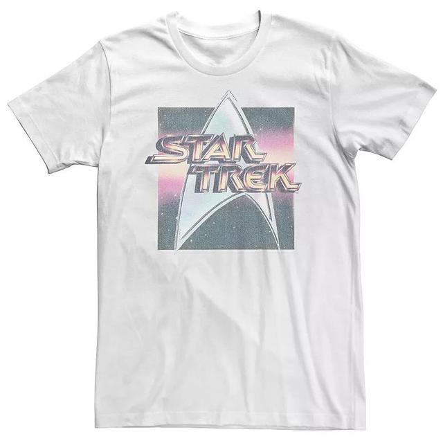 Big & Tall Star Trek The Original Series Vintage Distressed Logo Tee, Mens Product Image