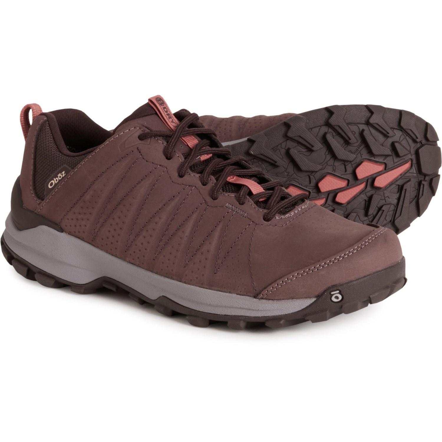 Oboz Footwear Sypes Low Hiking Shoes - Waterproof, Nubuck (For Women) Product Image