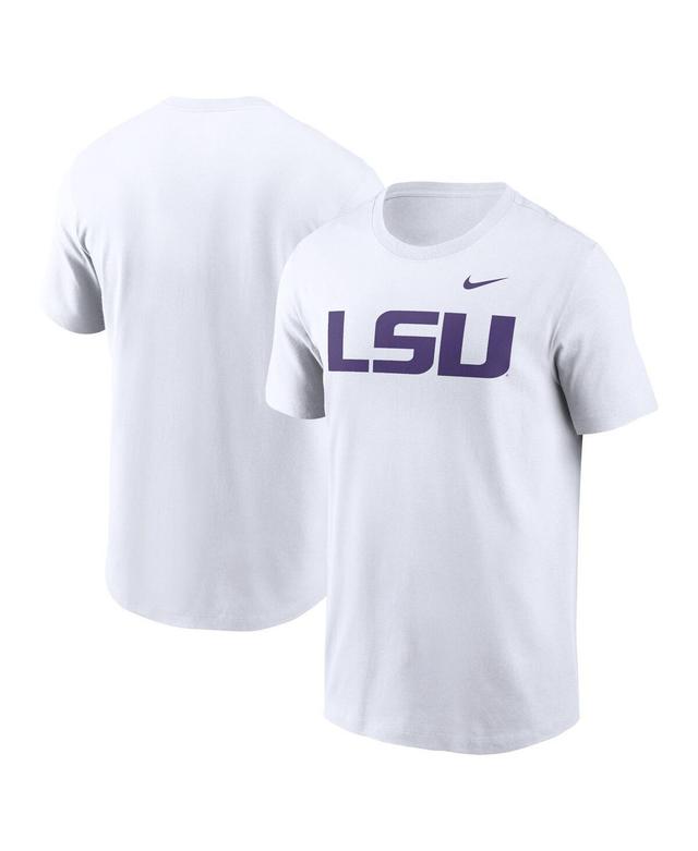 Nike Mens Heather Gray Lsu Tigers Primetime Evergreen Logo T-Shirt Product Image