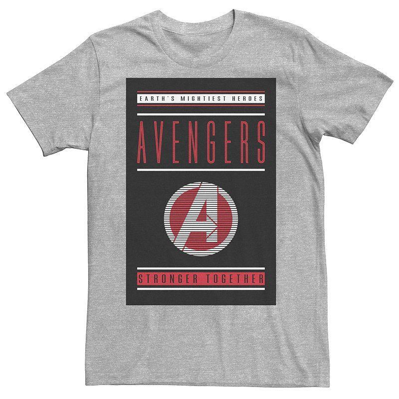 Mens Marvel Avengers Endgame Stronger Together Tee Med Grey Product Image