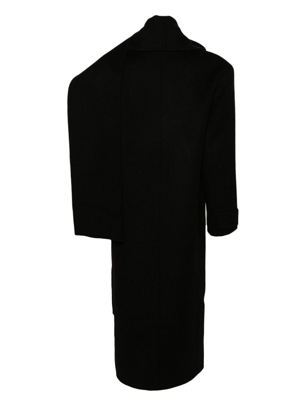 double-breasted wool coat Product Image