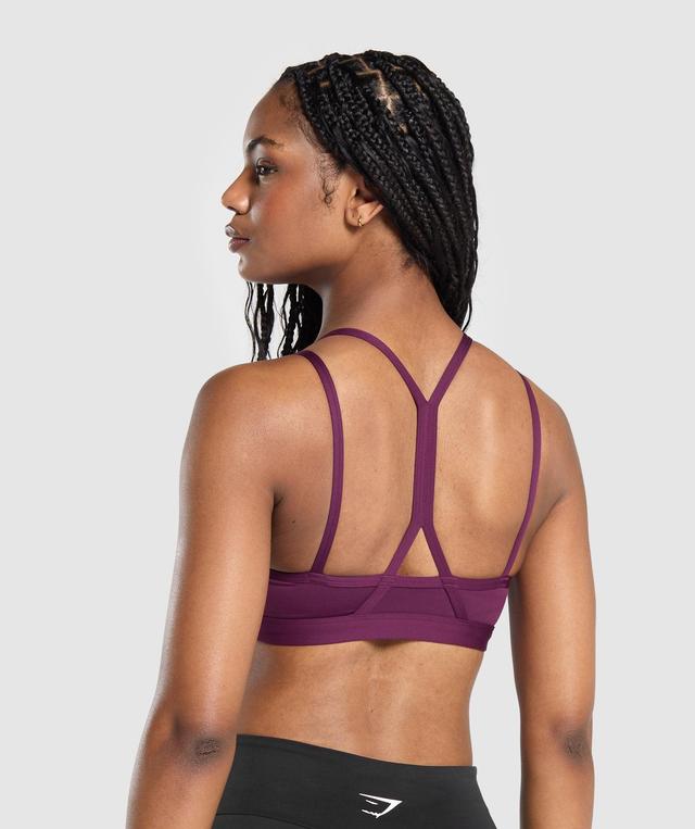 Strap Feature Sports Bra Product Image