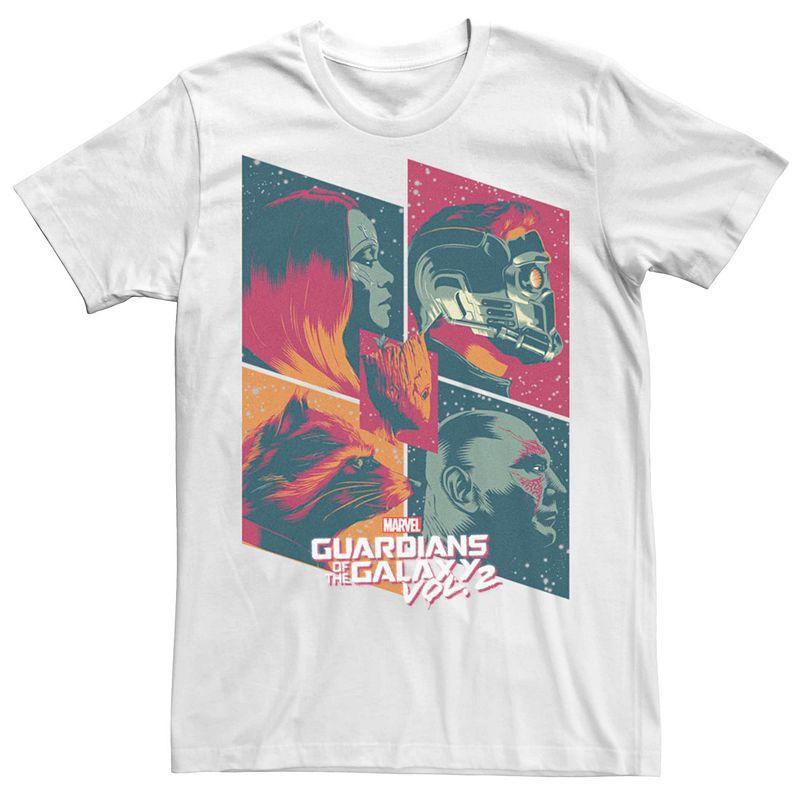 Mens Marvel Guardians Of The Galaxy 2 Side View Boxes Tee Product Image