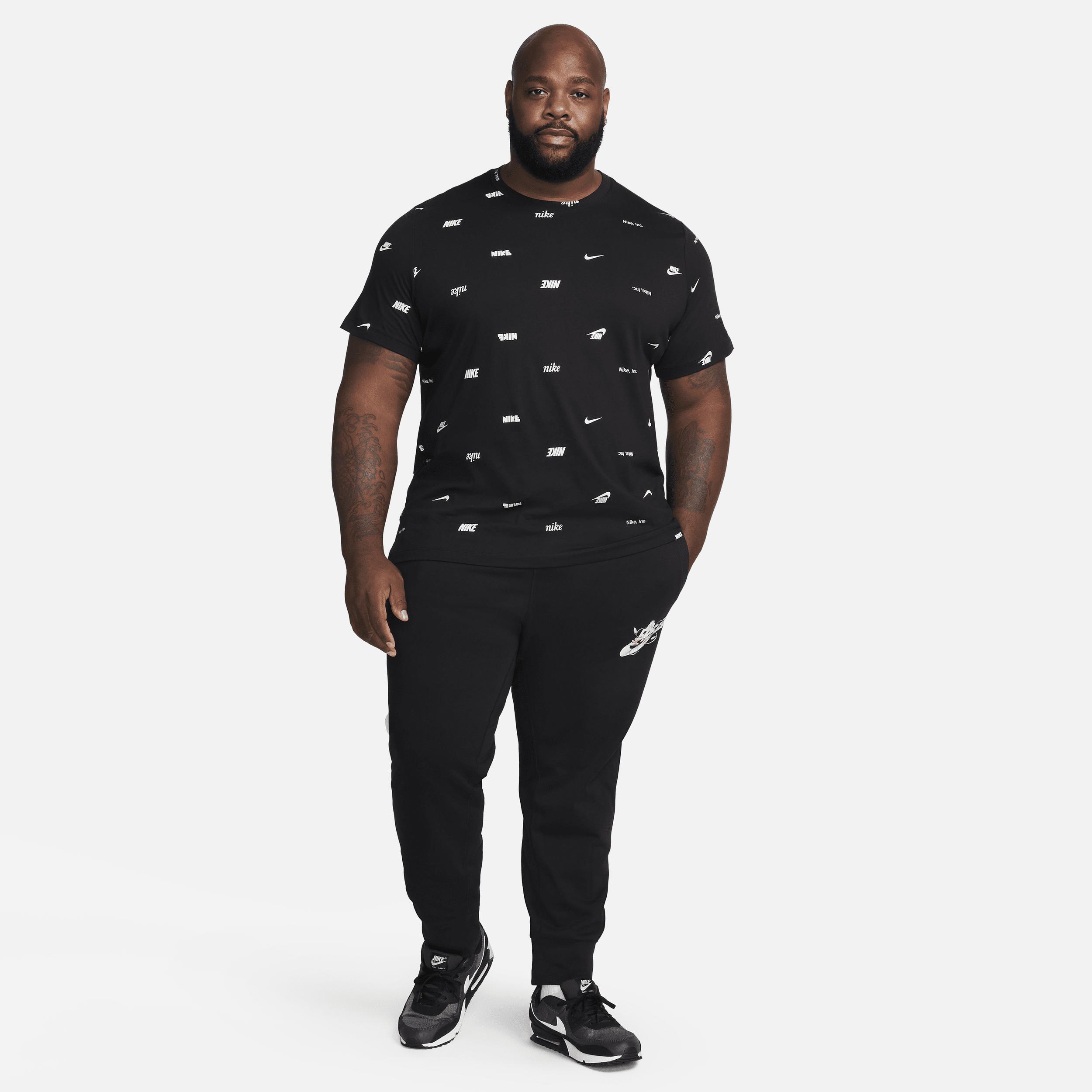 Nike Mens Nike NSW Club+ All Out Print T-Shirt - Mens Product Image