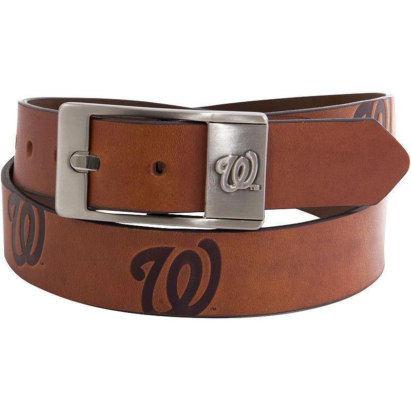 Mens Washington Nationals Brandish Leather Belt Product Image