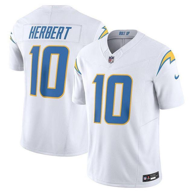 Mens Nike Justin Herbert Los Angeles Chargers Vapor F.U.S.E. Limited Jersey Product Image