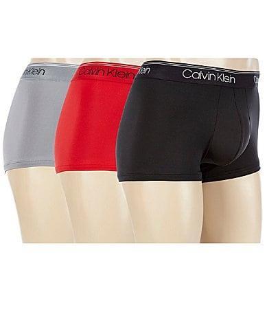 Mens 3-Piece Micro Stretch Low-Rise Trunks Set Product Image