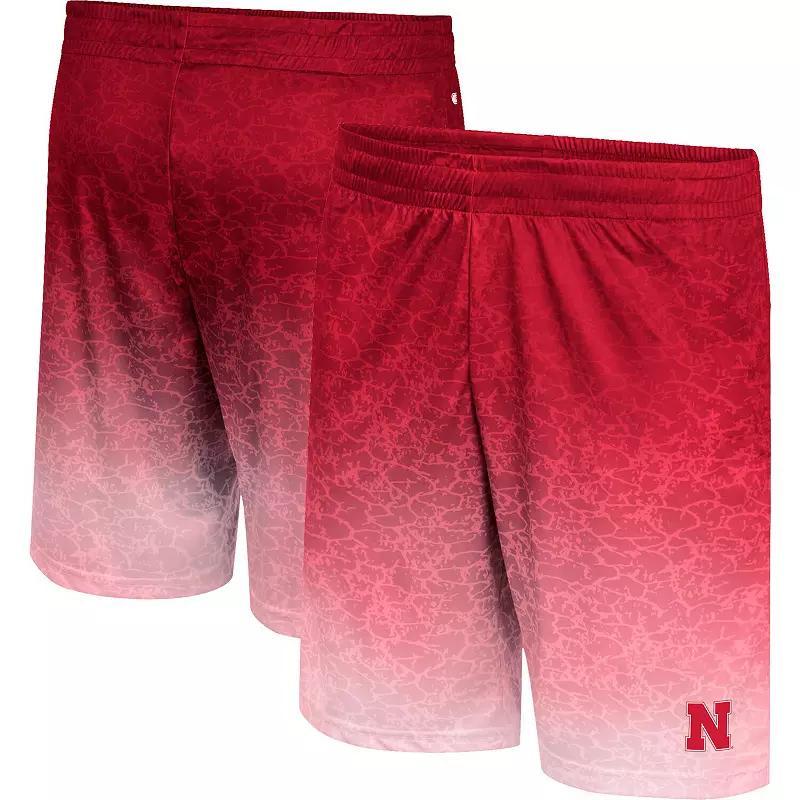 Mens Colosseum Scarlet Nebraska Huskers Walter Shorts Product Image