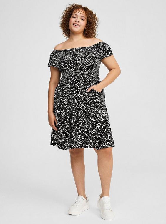 Mini Off-Shoulder Dress Product Image