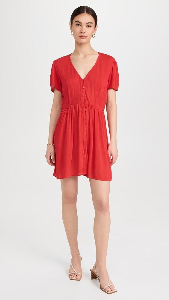 Playa Lucila Button Mini Dress | Shopbop Product Image