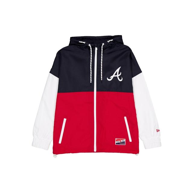 Atlanta Braves Throwback Windbreaker Male Product Image