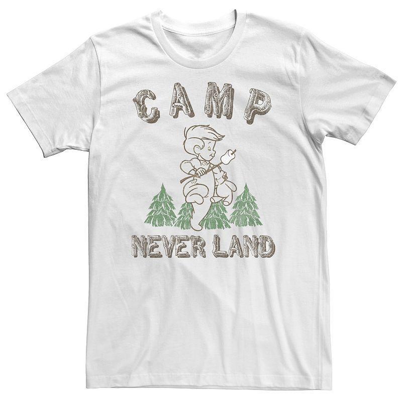 Big & Tall Disney Peter Pan Camp Never Land Tee, Mens Product Image