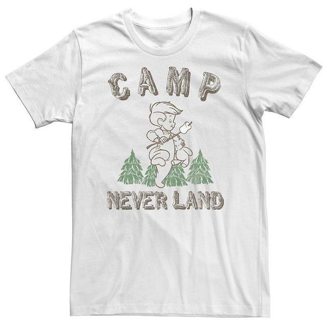 Big & Tall Disney Peter Pan Camp Never Land Tee, Mens Product Image