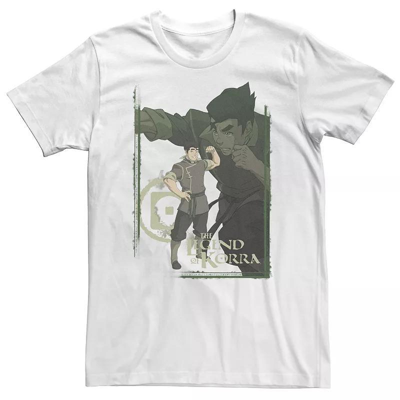 Big & Tall The Legend Of Korra Bolin Collage Poster Tee, Mens Product Image