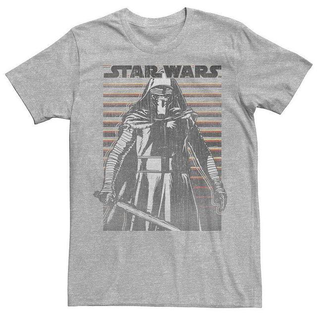 Mens Star Wars Force Awakens Kylo Ren One Tee Athletic Grey Product Image