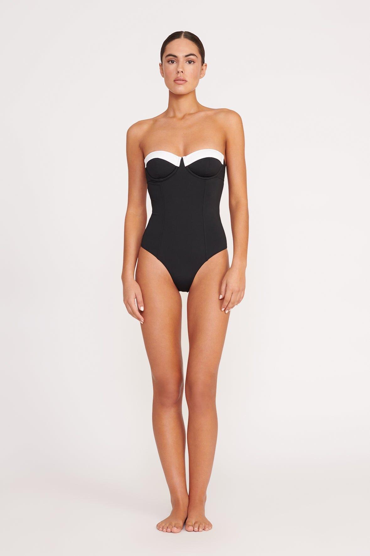 MAEVE ONE PIECE | BLACK WHITE Product Image