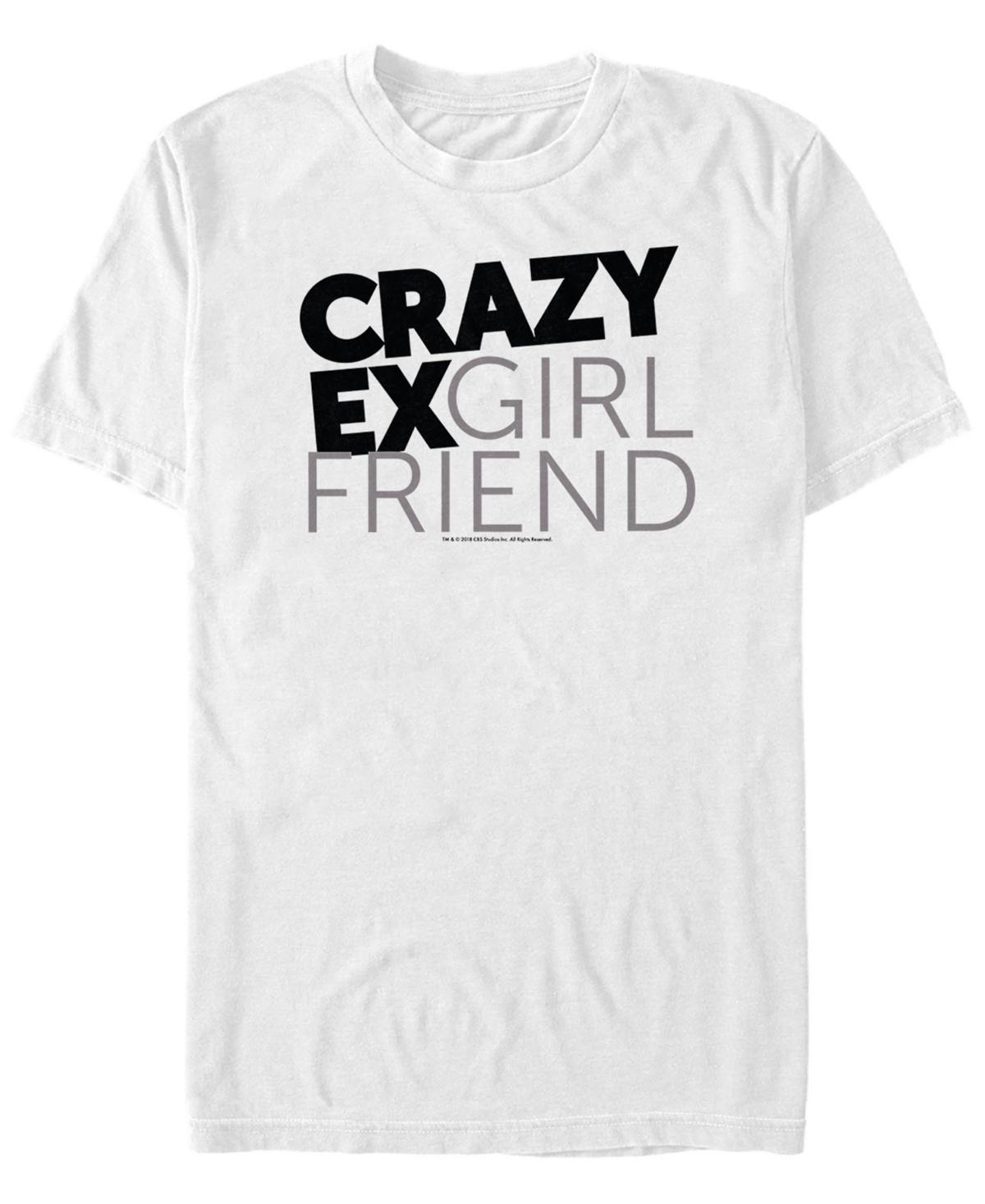 Mens Crazy Ex Girlfriend Black And Grey Font Tee Product Image