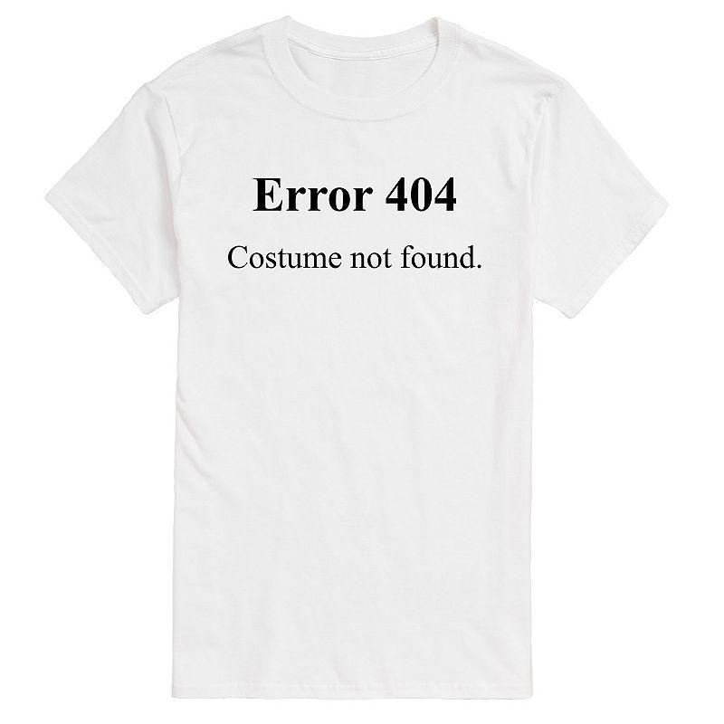 Big & Tall Error 404 Tee, Mens Product Image