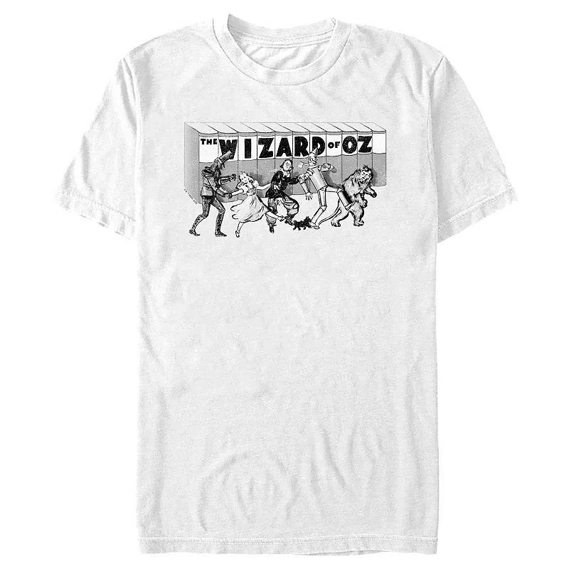 Mens The Wizard of OZ Archival Title Graphic Tee Product Image