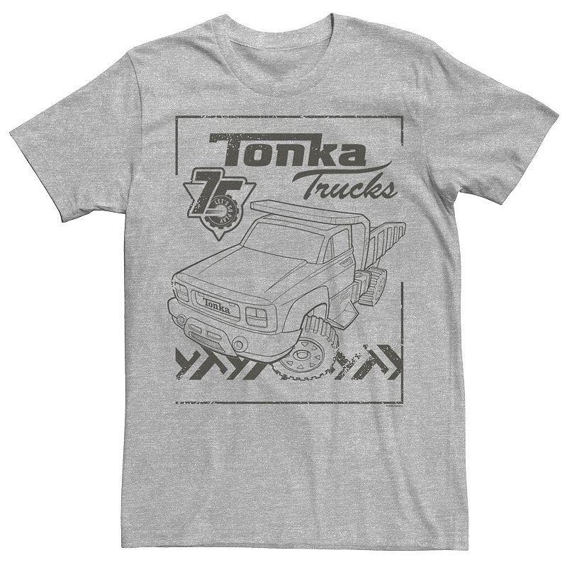 Mens Hasbro Tonka Truck Draw Graphic Tee Athletic Grey Product Image