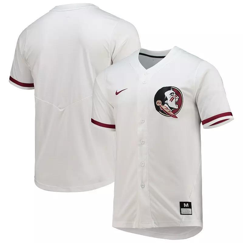 Nike Florida State Seminoles Full-Button Replica Softball Jersey, Mens Product Image