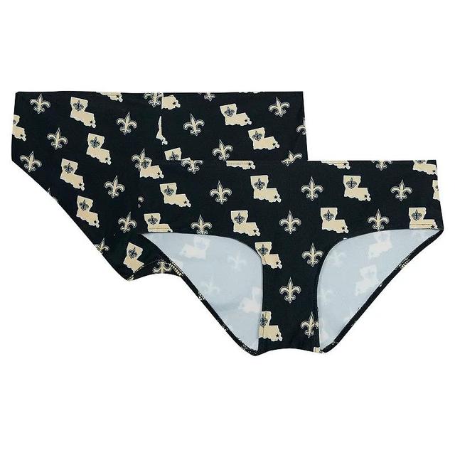 Womens Concepts Sport New Orleans Saints Record Allover Print Knit Panty Product Image