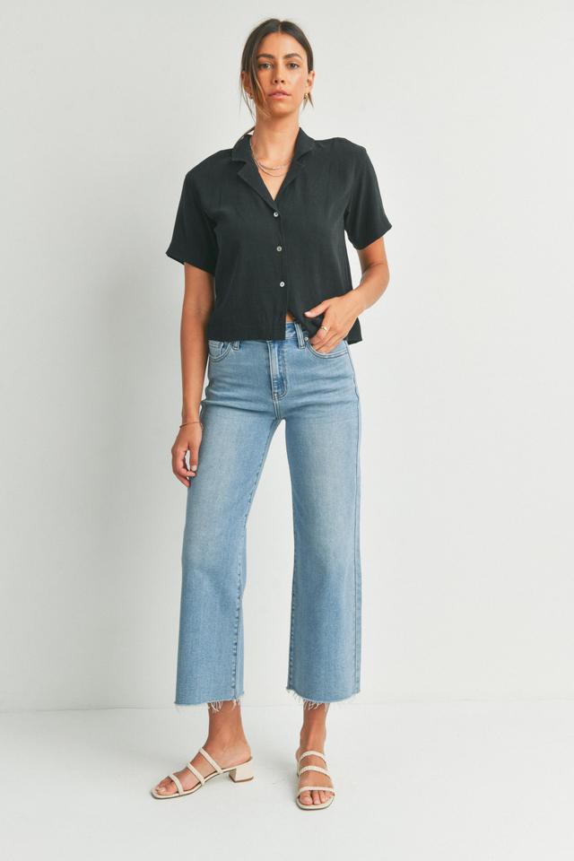 Slim Wide Leg Jean Product Image