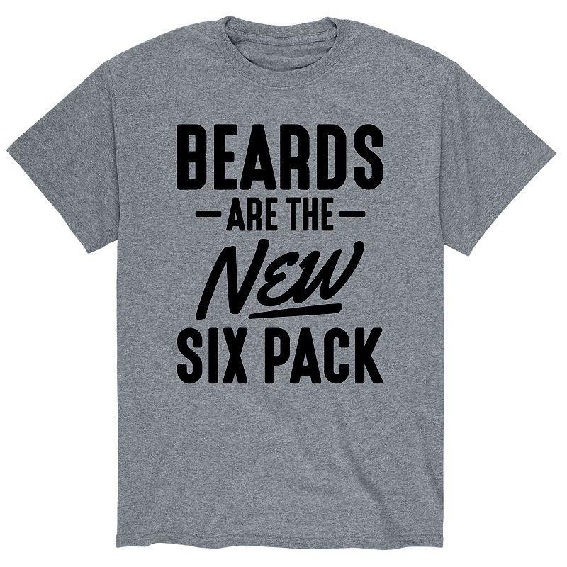 Mens Beards Are The New Six Pack tee Product Image