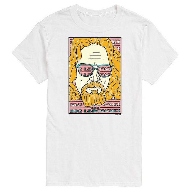 Big & Tall The Big Lebowski Graphic Tee, Mens White Product Image