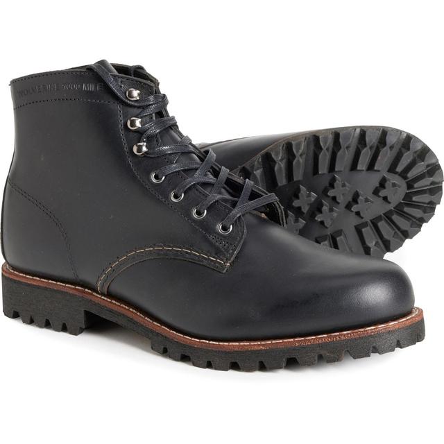 Wolverine 1000 Mile Plain-Toe Rugged Grip Sole Boots - Leather, Factory 2nds (For Men) Product Image