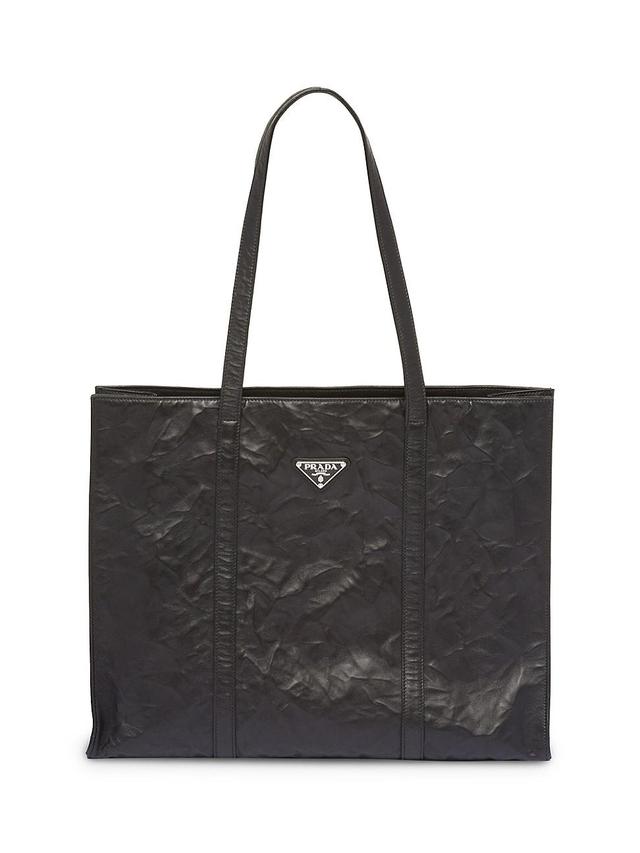 Womens Large Antique Nappa Leather Tote Product Image