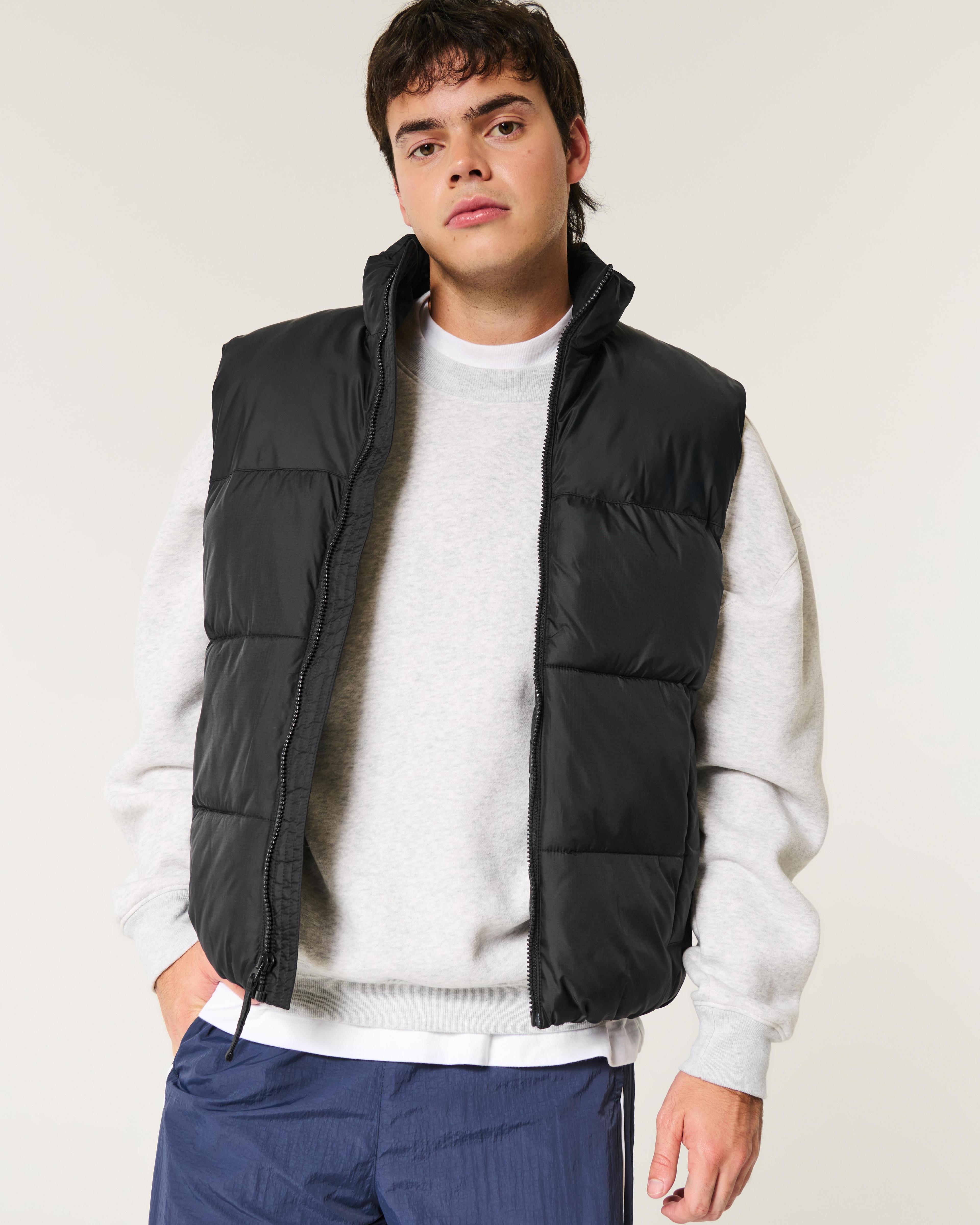 Zip-Up Puffer Vest product image