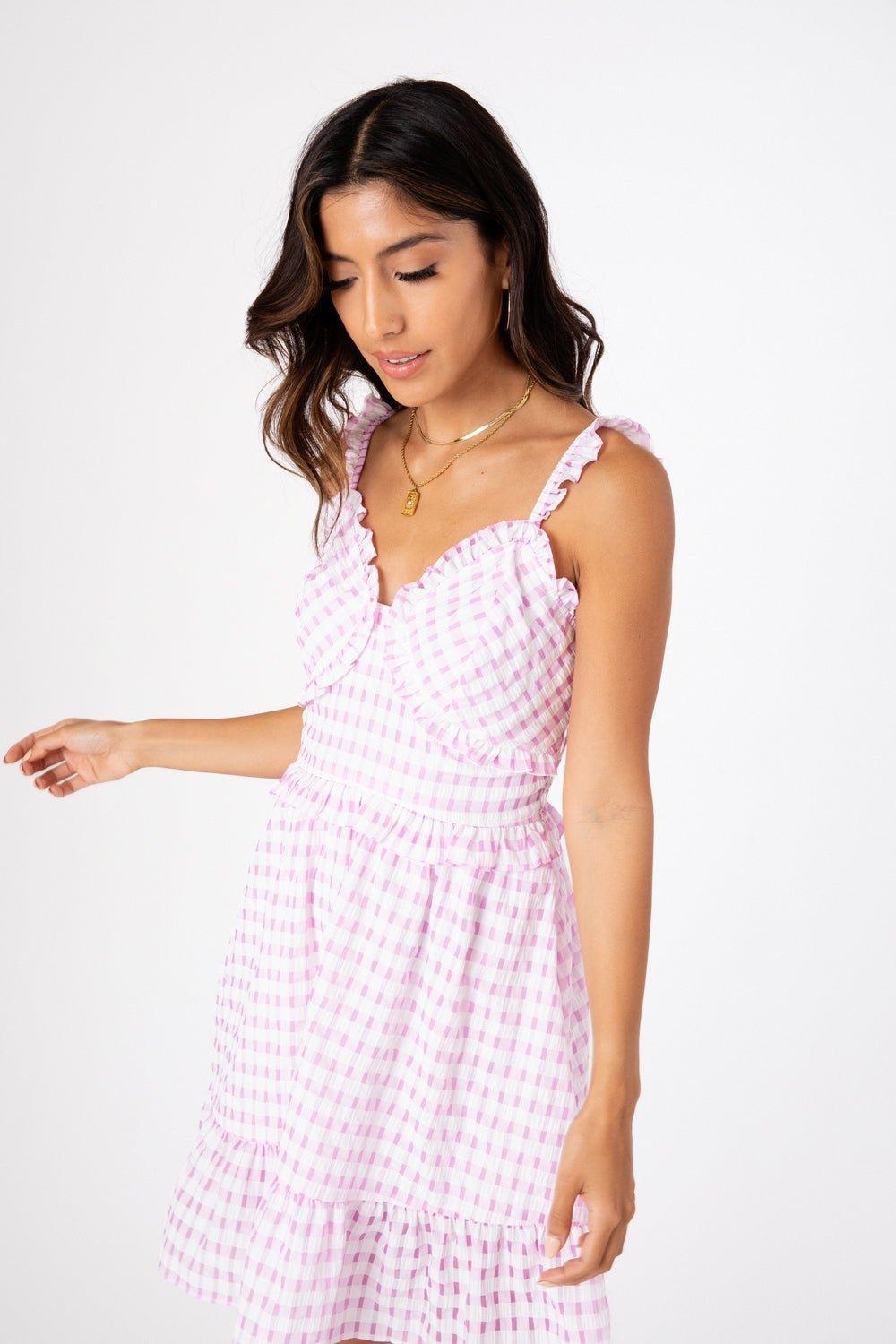 Gingham Aurora Dress Product Image