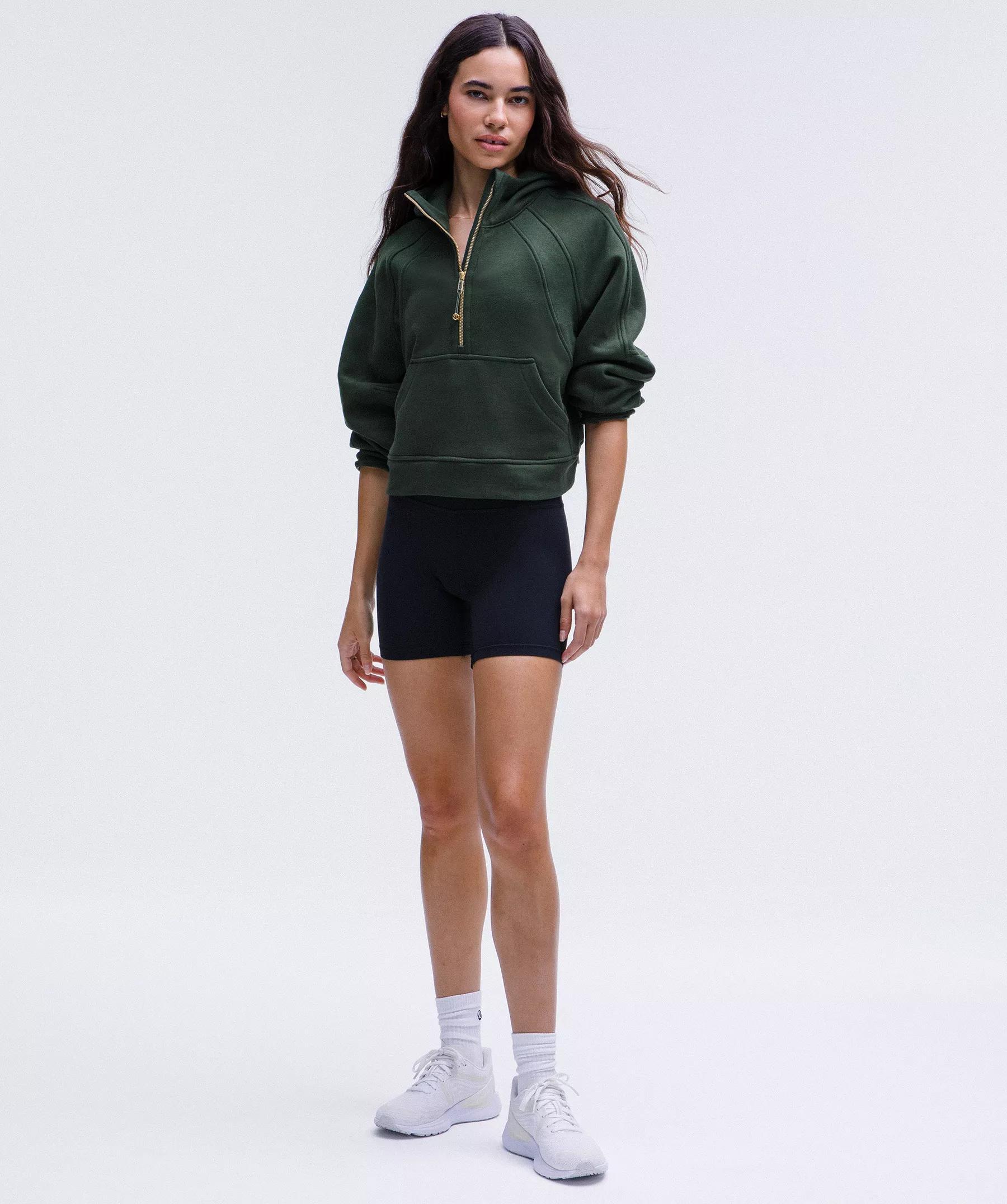 Scuba Oversized Half-Zip Hoodie Product Image