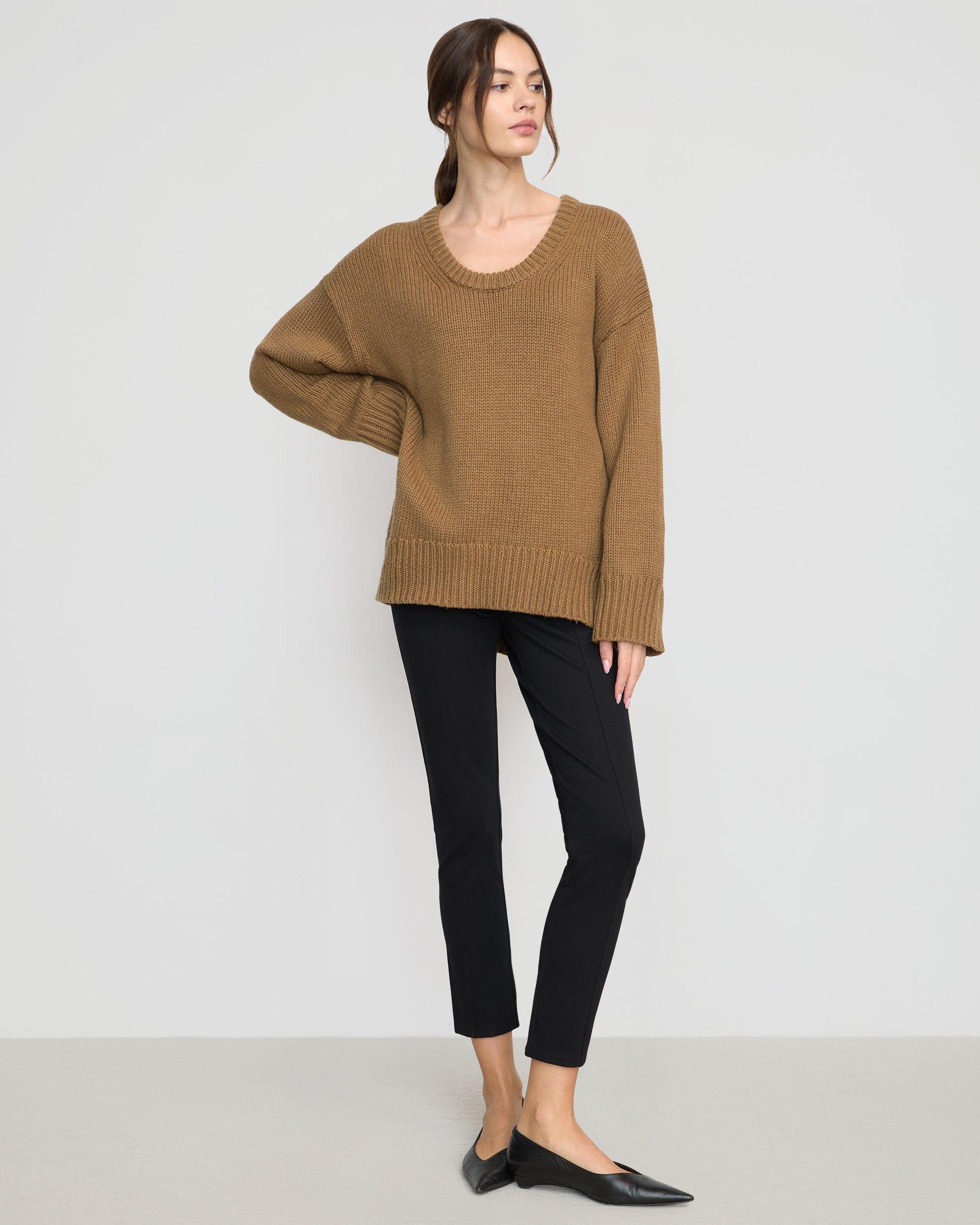 Archie Deep U-Neck Sweater Product Image