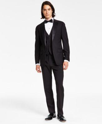 Calvin Klein Mens X Fit Slim Fit Infinite Stretch Tuxedo Suit Separates Product Image