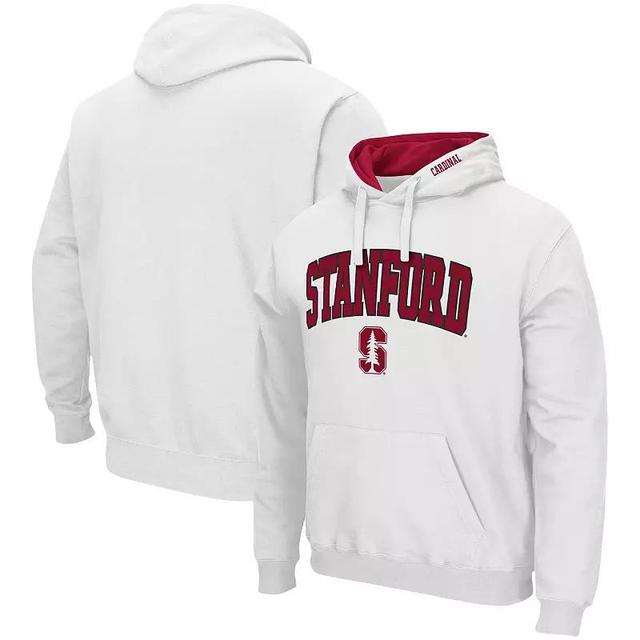 Mens Colosseum Stanford Cardinal Arch & Logo 3.0 Pullover Hoodie Product Image