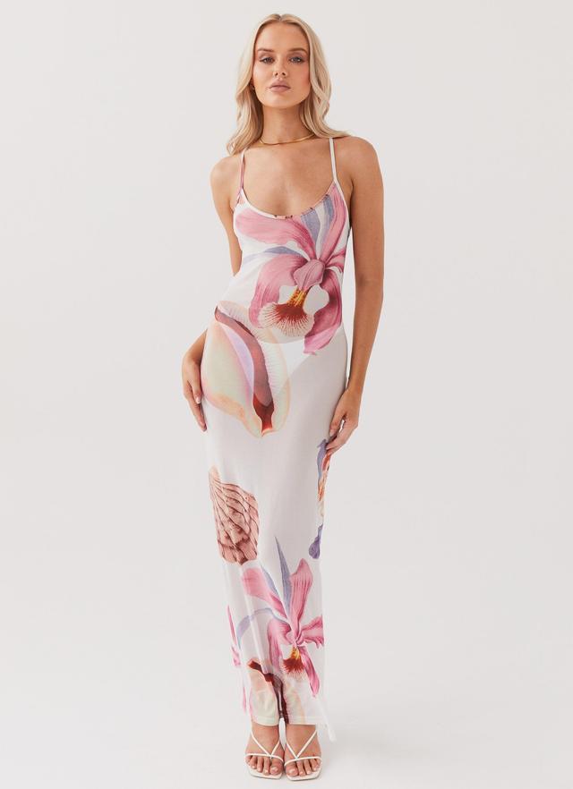 Love On The Run Maxi Dress - Seaside Bouquet Product Image