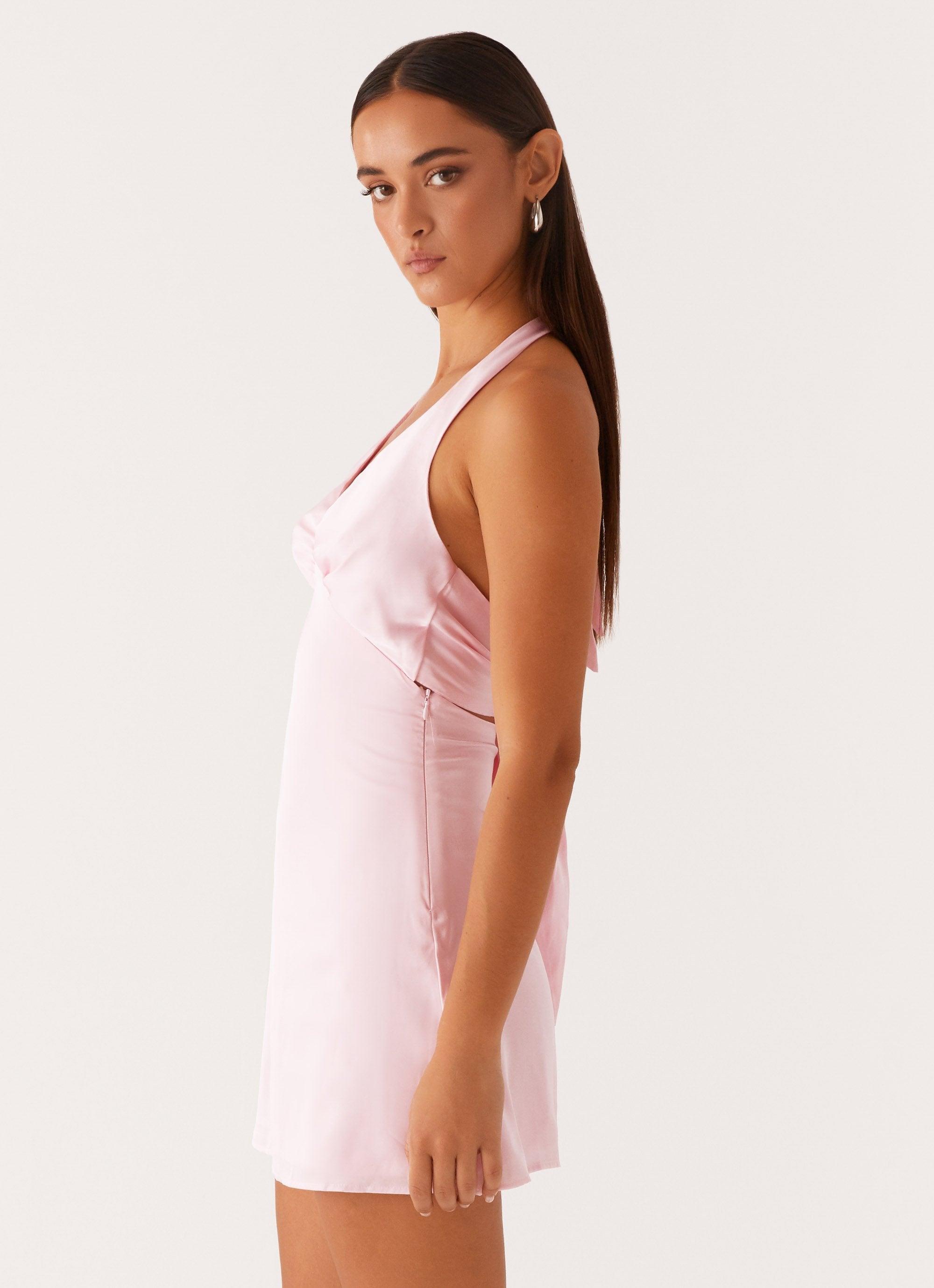 Heavy Hearted Mini Dress - Pink Product Image